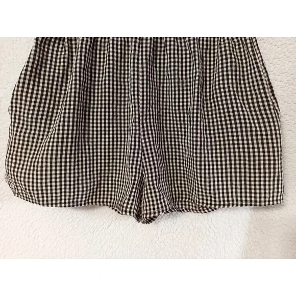 Böhme Women's Size Small Black Gingham Shorts With Pockets - Picture 10 of 10